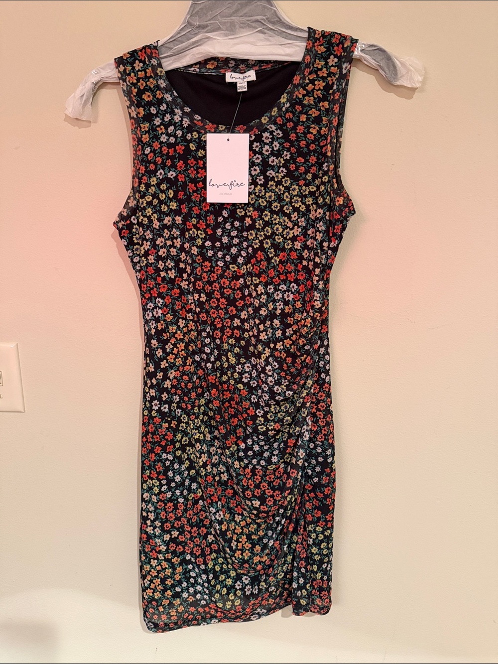 NWT! LOVE FIRE DITSY FLORAL DRESS